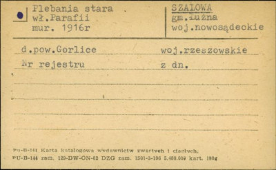 plebania stara, skan 1