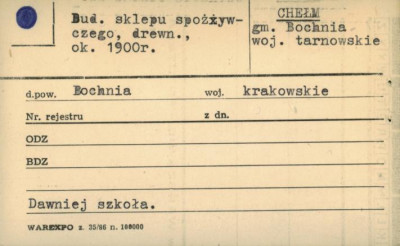bud. sklepu spożywczego, skan 1