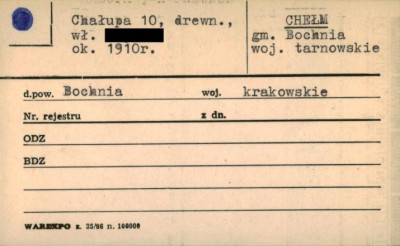 chałupa, skan 1