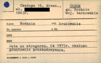 chałupa, skan 1