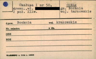 chałupa I, skan 1