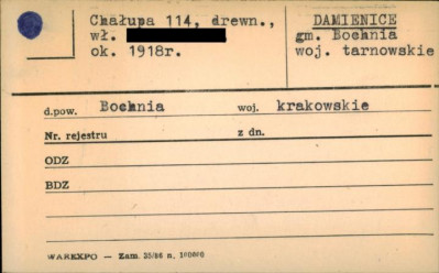 chałupa, skan 1