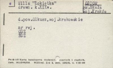 willa Łokietka, skan 1