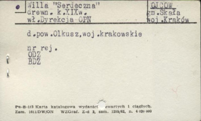willa Serdeczna, skan 1