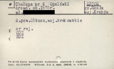 chałupa, skan 1