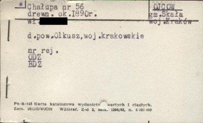 chałupa, skan 1