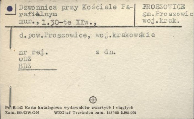 dzwonnica przy kościele par., skan 1