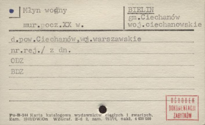 młyn wodny, skan 1