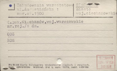 zabudowania warsztatowe, skan 1