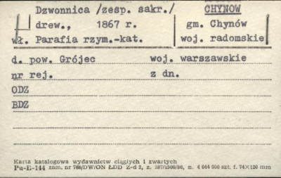 dzwonnica (zesp. sakr.), skan 1