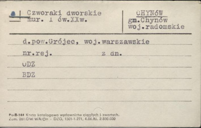 czworaki dworskie, skan 1