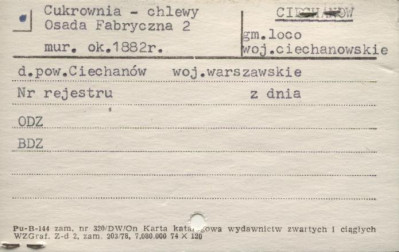 cukrownia - chlewy, skan 1
