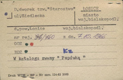 dworek tzw. starostwo, skan 1