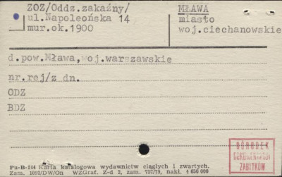 zakład opieki zdrowotnej - oddział zakaźny, skan 1