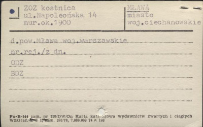 zakład opieki zdrowotnej - kostnica, skan 1