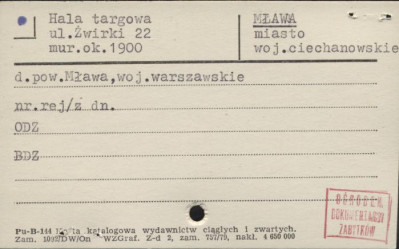hala targowa, skan 1