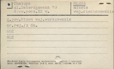 chałupa, skan 1