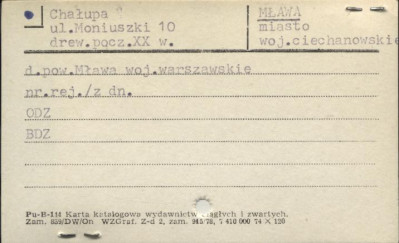chałupa, skan 1