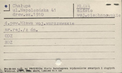 chałupa, skan 1