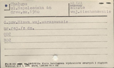 chałupa, skan 1