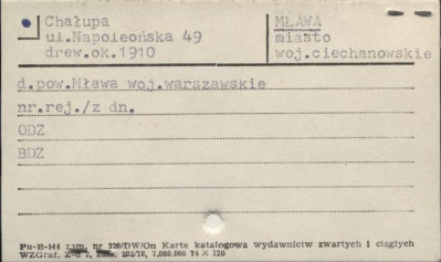 chałupa, skan 1