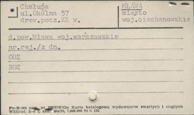 chałupa, skan 1