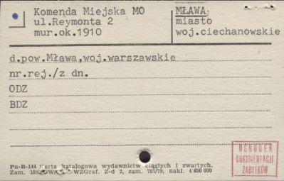 komenda miejska MO, skan 1