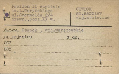 pawilon II, skan 1