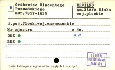 grobowiec Wincentego Poznańskiego, skan 1