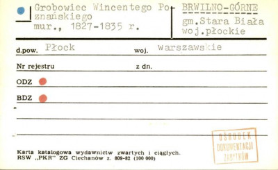 grobowiec Wincentego Poznańskiego, skan 2