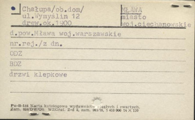 chałupa (ob. dom), skan 1