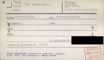 dom (po cegielni), skan 1