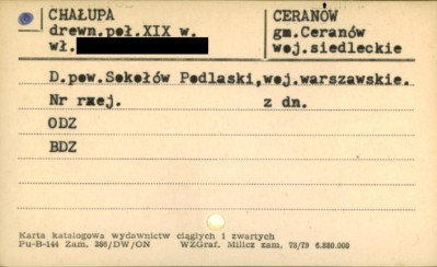 chałupa, skan 1