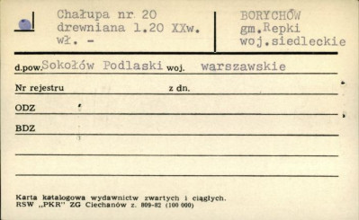 chałupa, skan 1