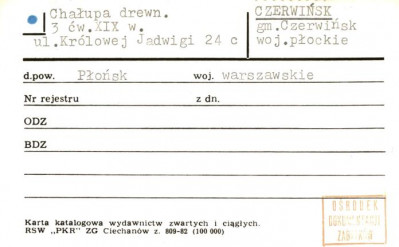 chałupa, skan 1