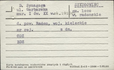 synagoga, skan 1