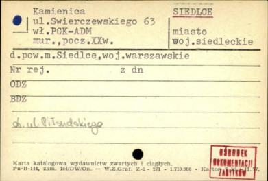 kamienica, skan 1