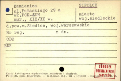 kamienica, skan 1