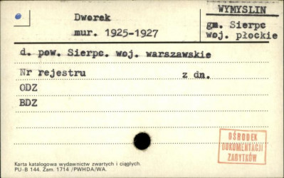 dworek, skan 1