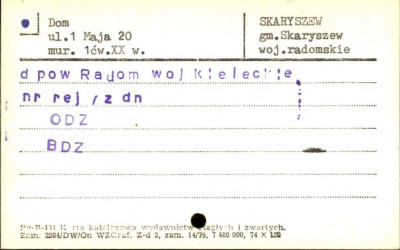 dom, skan 1