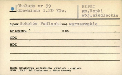 chałupa, skan 1