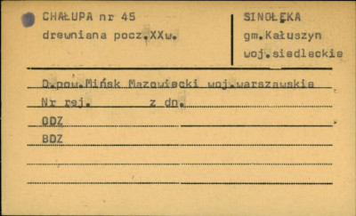 chałupa, skan 1