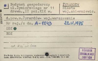 budynek gospodarczy, skan 1