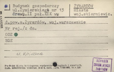 budynek gospodarczy, skan 1