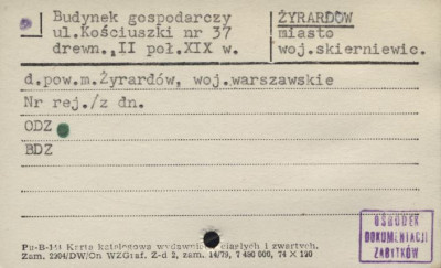 budynek gospodarczy, skan 1