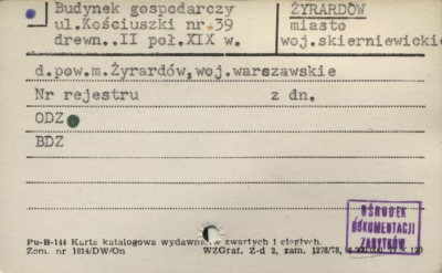 budynek gospodarczy, skan 1