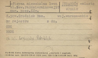 oficyna mieszkalna lewa, skan 1