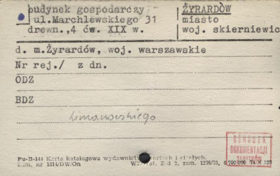 budynek gospodarczy, skan 1