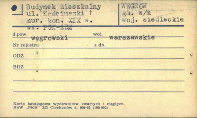 budynek mieszkalny, skan 1