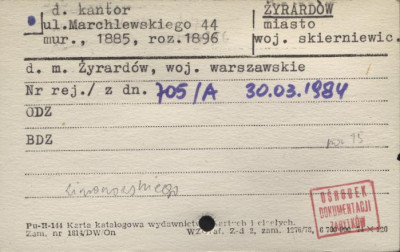 kantor, skan 1
